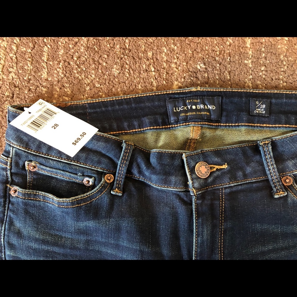 NWT Lucky Brand Lolita Skinny Jeans 6/28 ankle